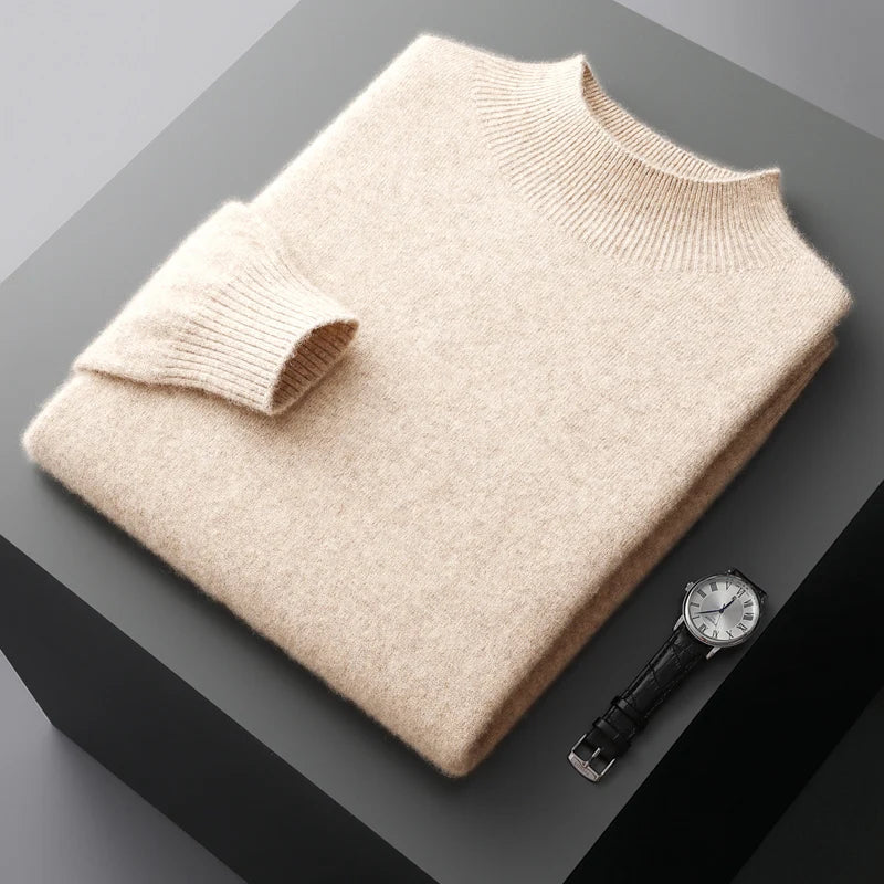 Men's Puro Sweater - Stylish and Comfortable Knitwear for Every Occasion Apricot