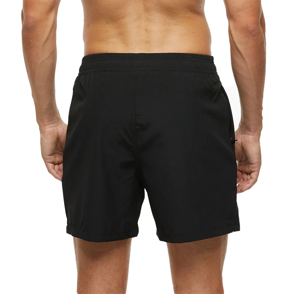 Men's Quick Dry Swim Trunks With Zipper Pockets Premium