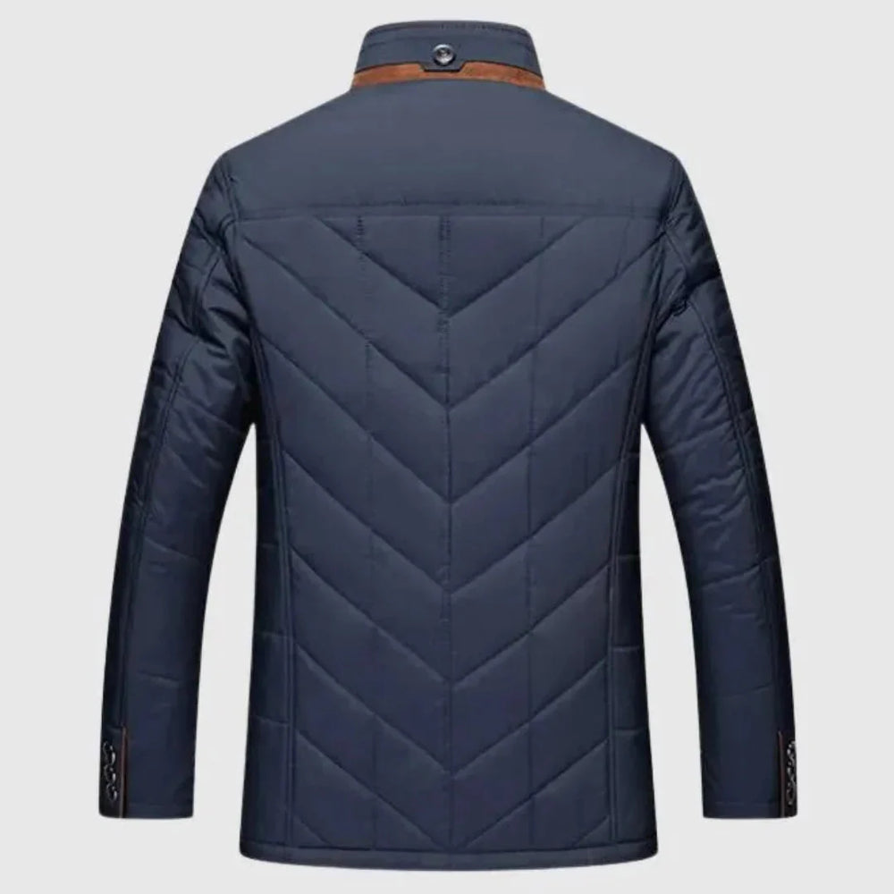 Men's Quilted Padded Winter Jacket