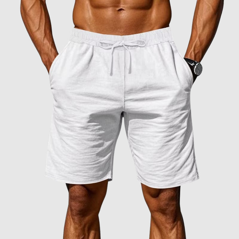 Men's Relaxed Drawstring Lounge Shorts - Cozy Casual Wear-MODAUTLET