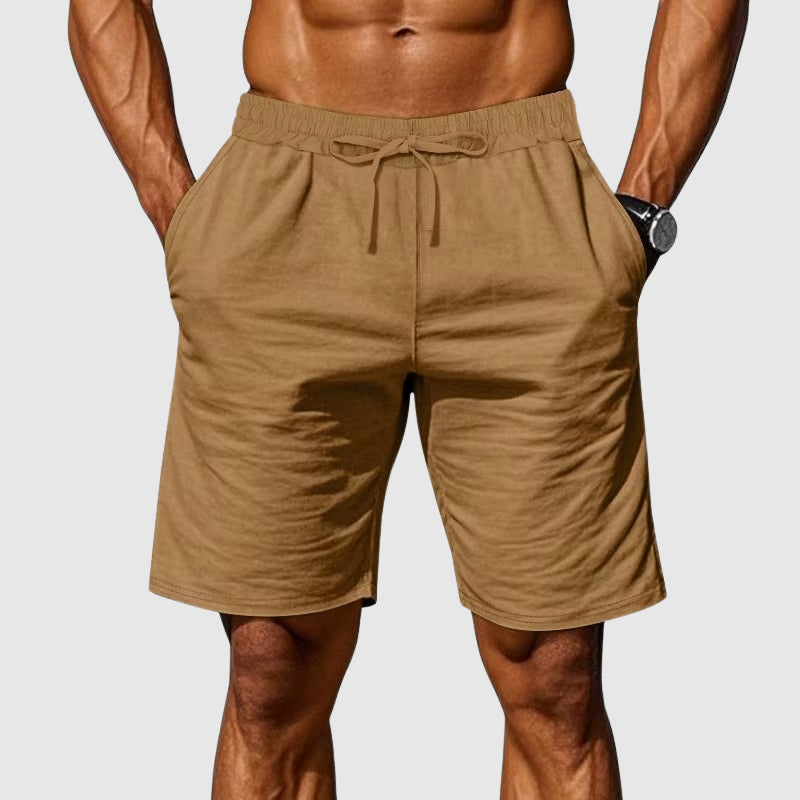 Men's Relaxed Drawstring Lounge Shorts - Cozy Casual Wear-MODAUTLET