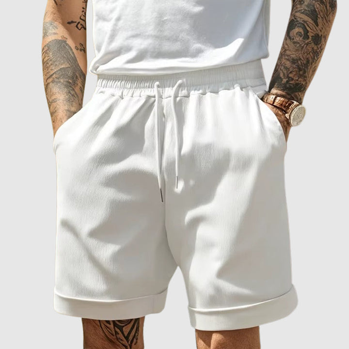 Men's Relaxed Fit Drawstring Shorts - Casual Comfort Wear-MODAUTLET