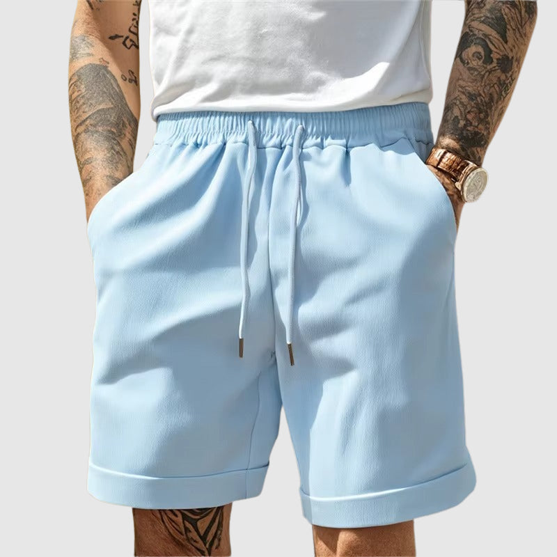 Men's Relaxed Fit Drawstring Shorts - Casual Comfort Wear-MODAUTLET