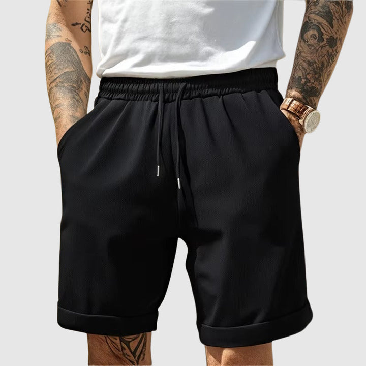Men's Relaxed Fit Drawstring Shorts - Casual Comfort Wear-MODAUTLET