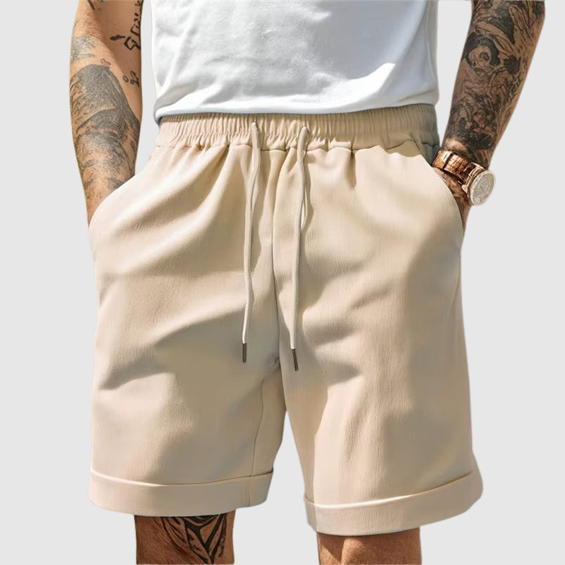 Men's Relaxed Fit Drawstring Shorts - Casual Comfort Wear-MODAUTLET