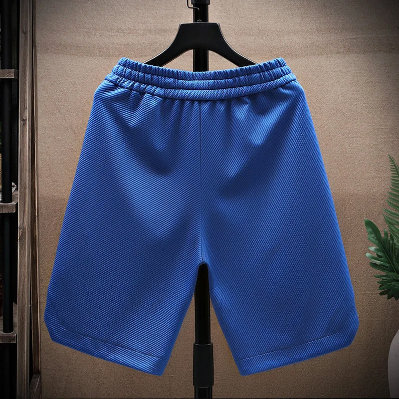Men's Relaxed Fit Summer Drawstring Shorts-MODAUTLET