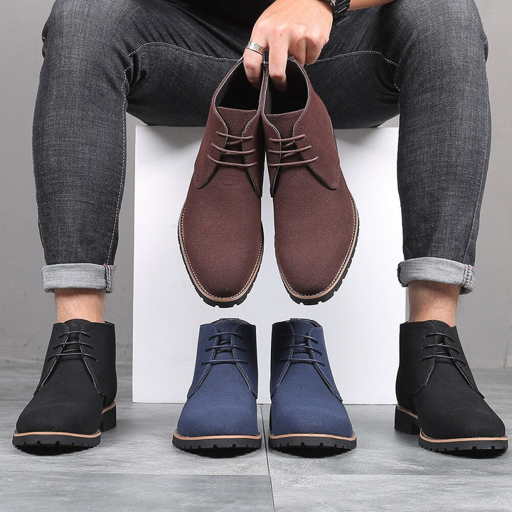 Botas casuales chukka para hombre