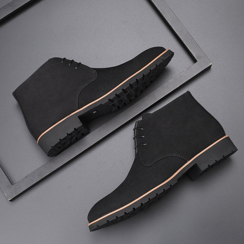 Botas casuales chukka para hombre