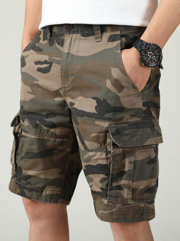 Men's Tactical Cargo Shorts for Outdoor Adventure-MODAUTLET