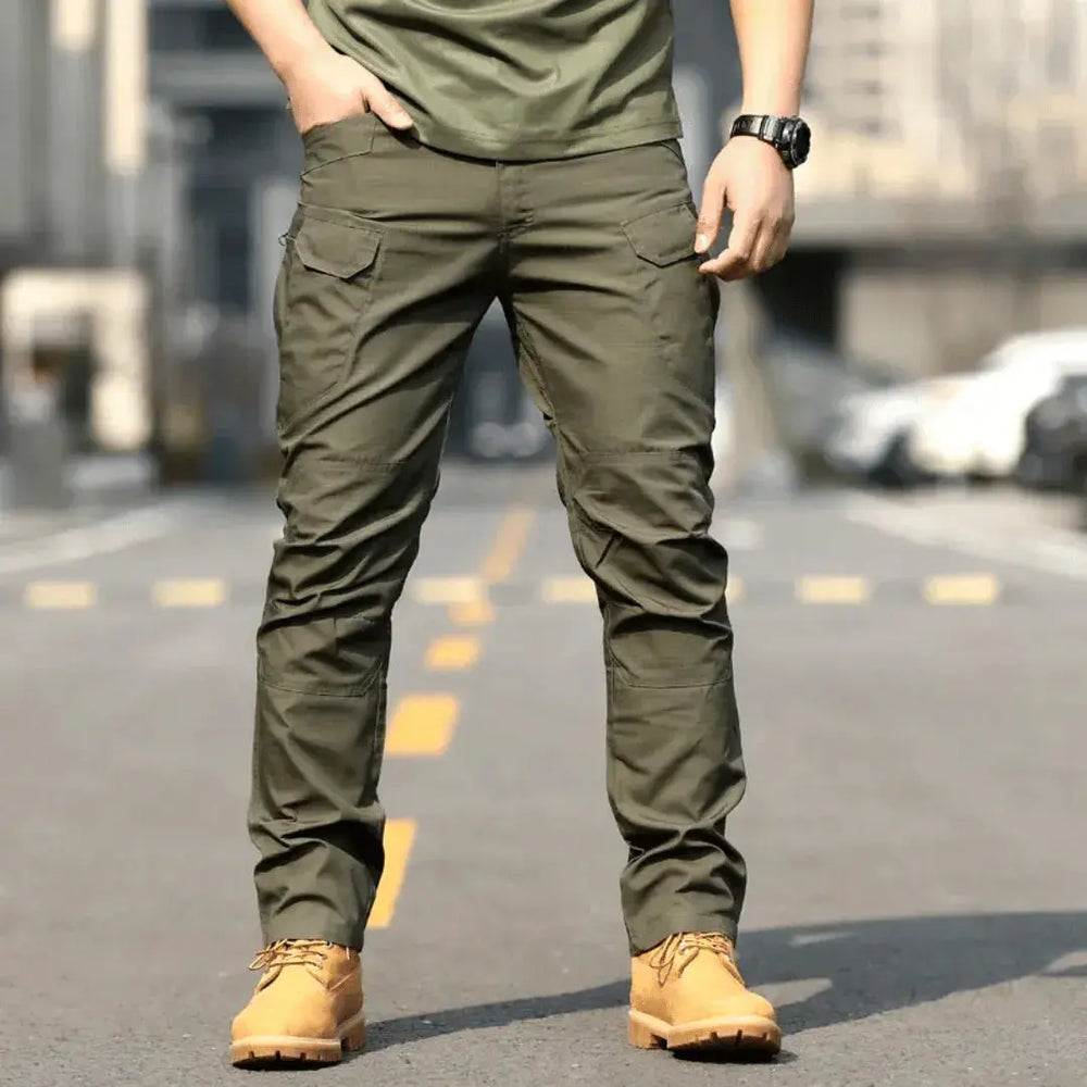 Men's Tactical Cargo Trousers Army Green