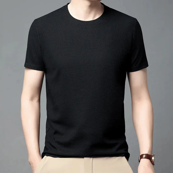 Men's Textured T-Shirt - Stylish & Comfortable