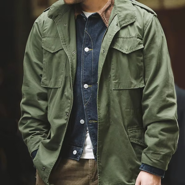 Men's Utility Zip-Up Jacket