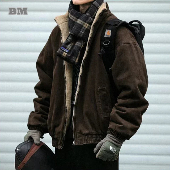 Men's Vintage Japanese Polar Fleece Jacket