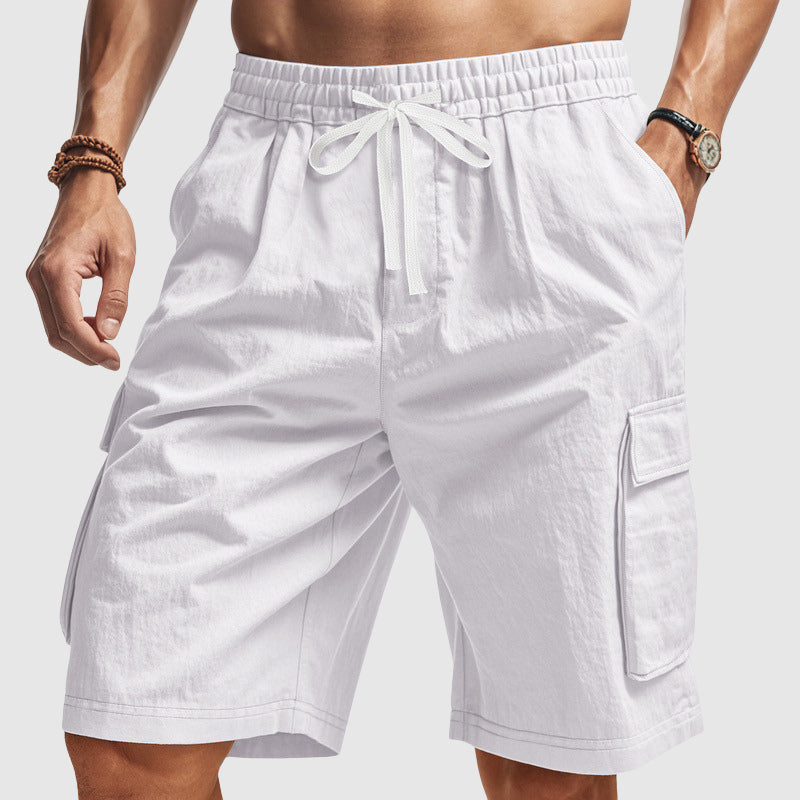 Men's Warwick Cargo Shorts - Stylish and Functional White