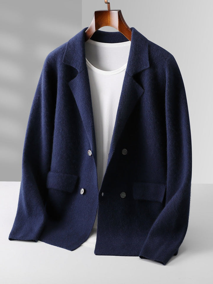 Men's Wool Cardigan - Cozy and Stylish Knitwear