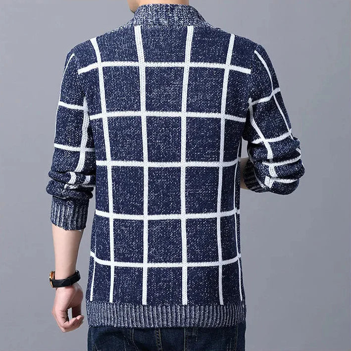 Men's Wool Cardigan - Riverton Style