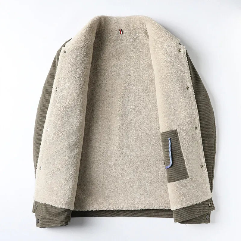 Men's Wool Jacket - Stylish and Warm Outerwear