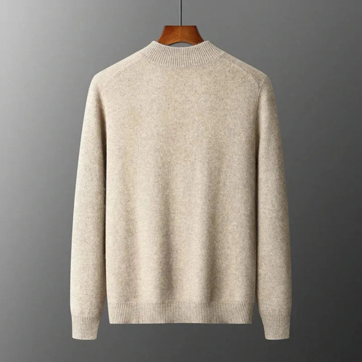 Men's Wool Zip Cardigan