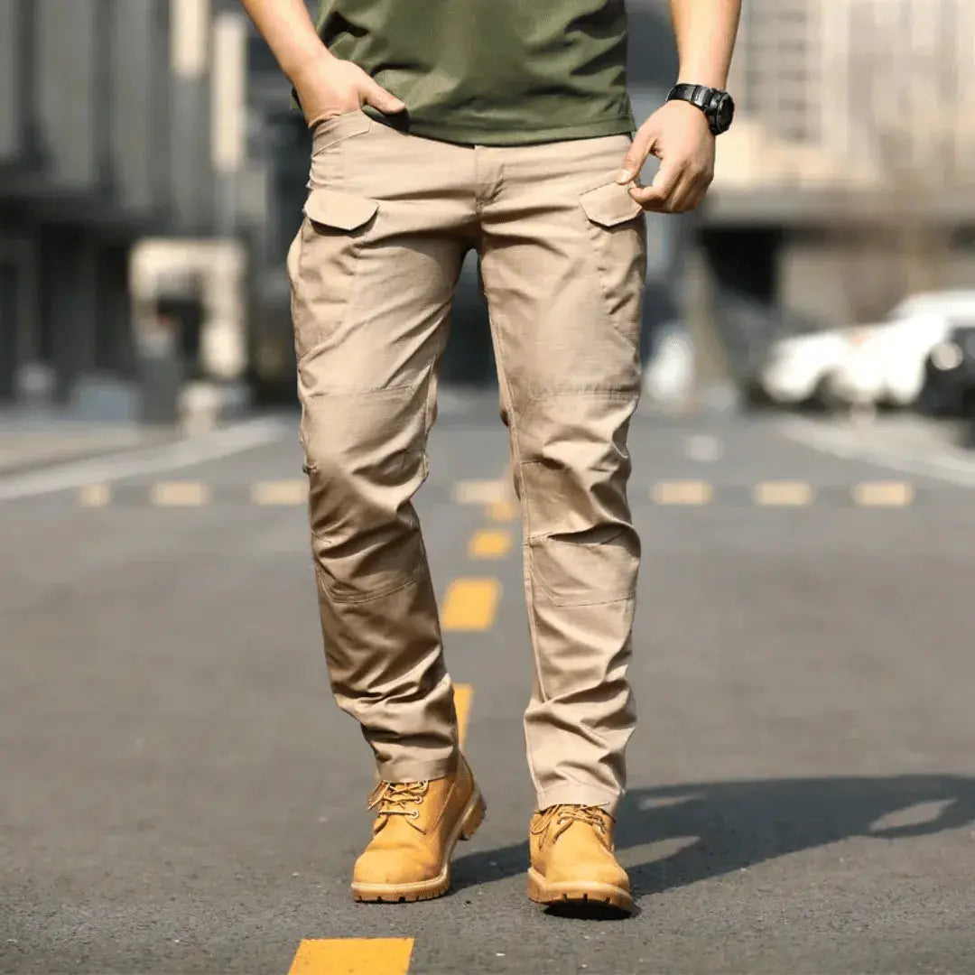 Men's Tactical Cargo Trousers Khaki