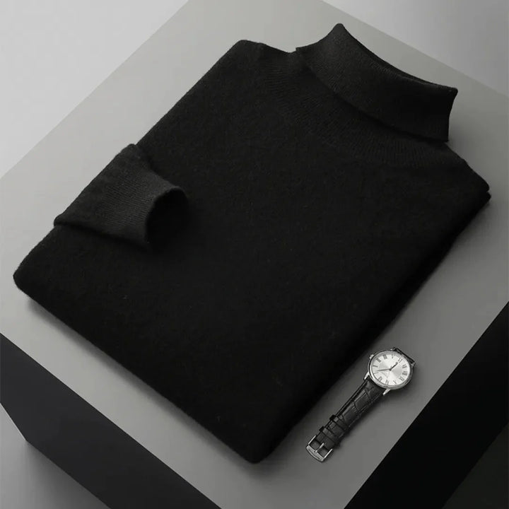Merino Wool Turtleneck Sweater for Ultimate Comfort
