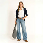 High Waisted Wide Leg Jeans for Women