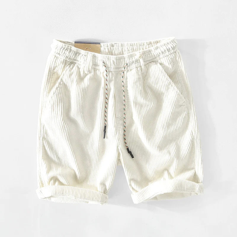 Michael | Men's Relaxed Fit Corduroy Shorts-MODAUTLET