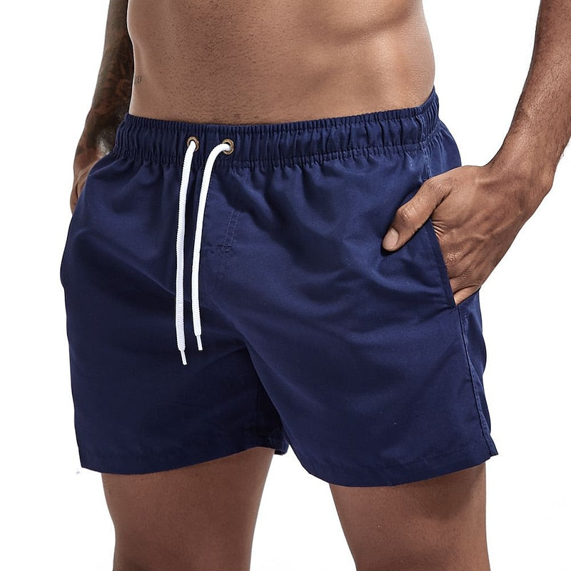 Michael | Men's Summer Swim Shorts with Drawstring Navy
