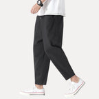 Cozy Cropped Lounge Pants for Ultimate Comfort Black