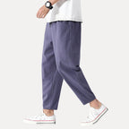 Cozy Cropped Lounge Pants for Ultimate Comfort Indigo