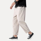 Cozy Cropped Lounge Pants for Ultimate Comfort Khaki
