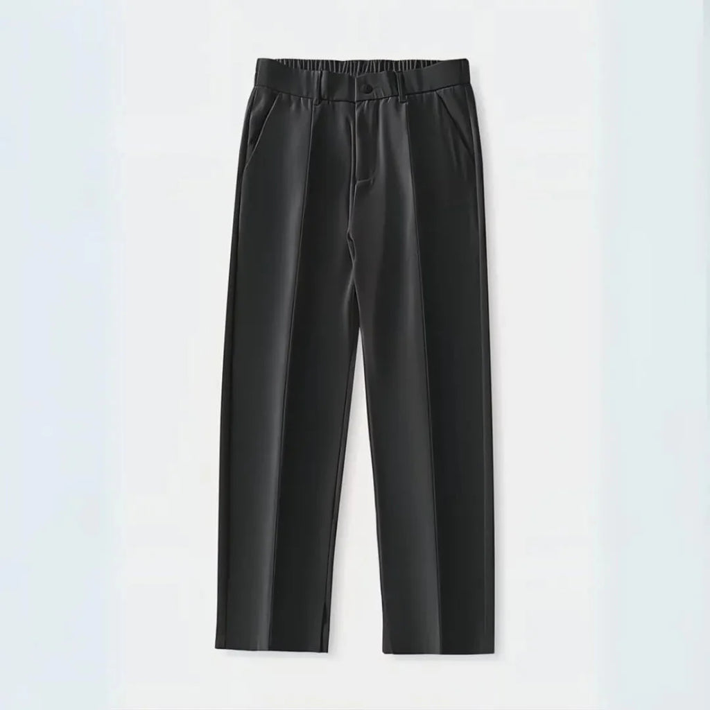 Pleated Trousers for Effortless Style Black