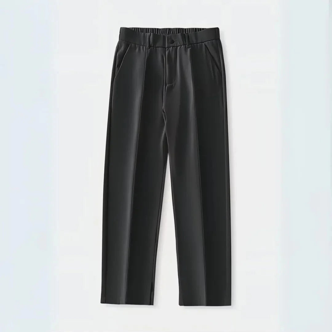 Pleated Trousers for Effortless Style Black