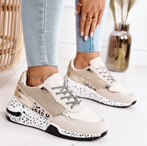 Women's Comfort Fit Orthopedic Walking Sneakers-MODAUTLET