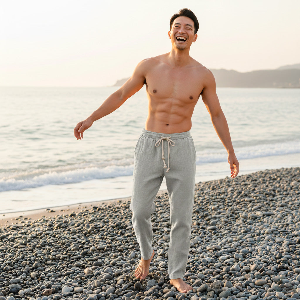 Men's Japan-Style Trousers-MODAUTLET