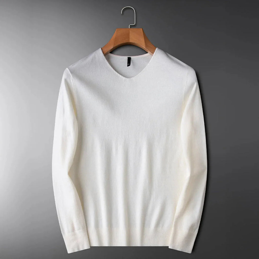 Cashmere V-Neck Sweater for Ultimate Comfort