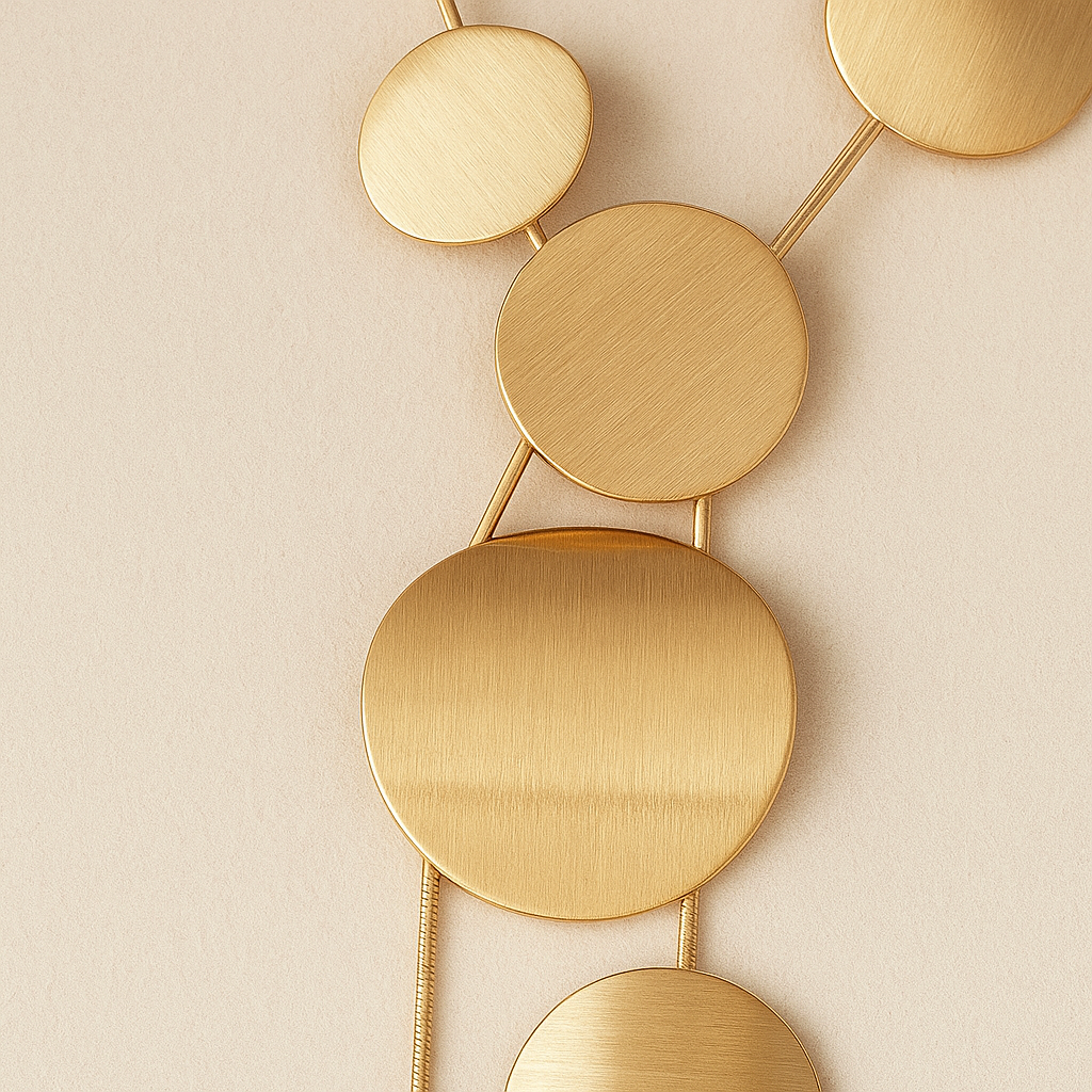 Elegant Solar-Powered Necklace