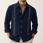 Men's Linen Shirt - Capri Coast Style