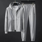 Men's Two-Piece Tracksuit Set White