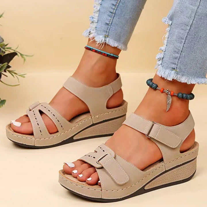Women's Orthopedic Wedge Heel Sandals for Comfort and Support-MODAUTLET