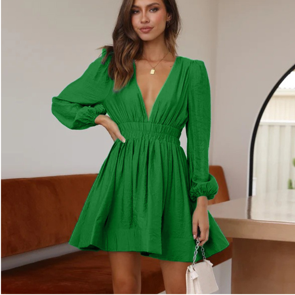 Women's Flare Dress - Stylish and Elegant Design