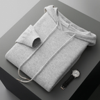 Men's Vellano Merino Wool Set - Premium Quality Knitwear for Comfort and Style Grey1