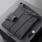 Men's Vellano Merino Wool Set - Premium Quality Knitwear for Comfort and Style Dark grey