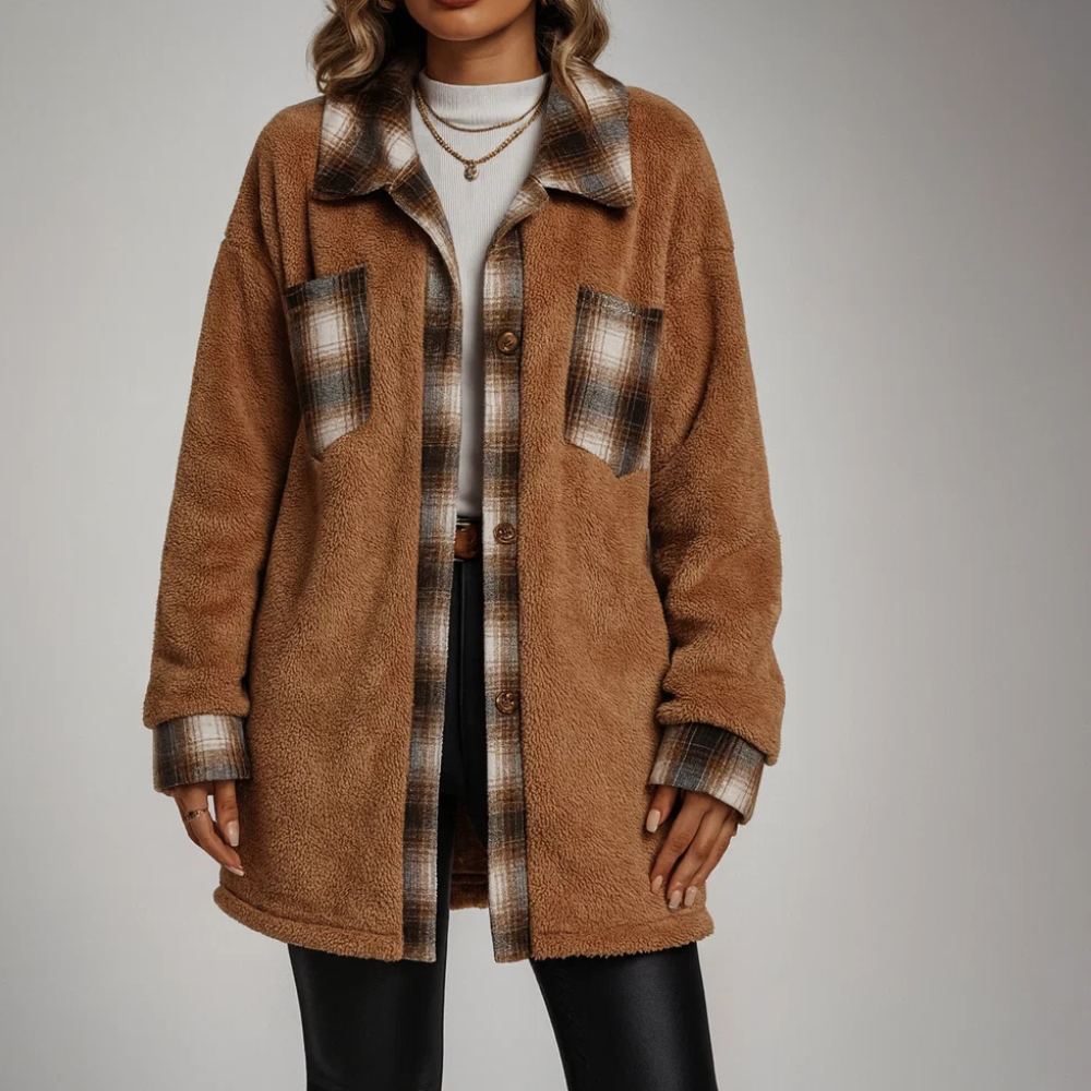 Women's Velvet Coat – Luxurious Comfort and Style.