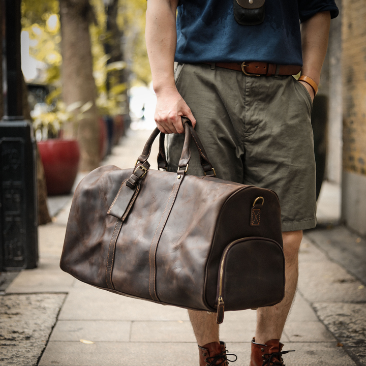 Canvas Travel Duffel Bag-MODAUTLET