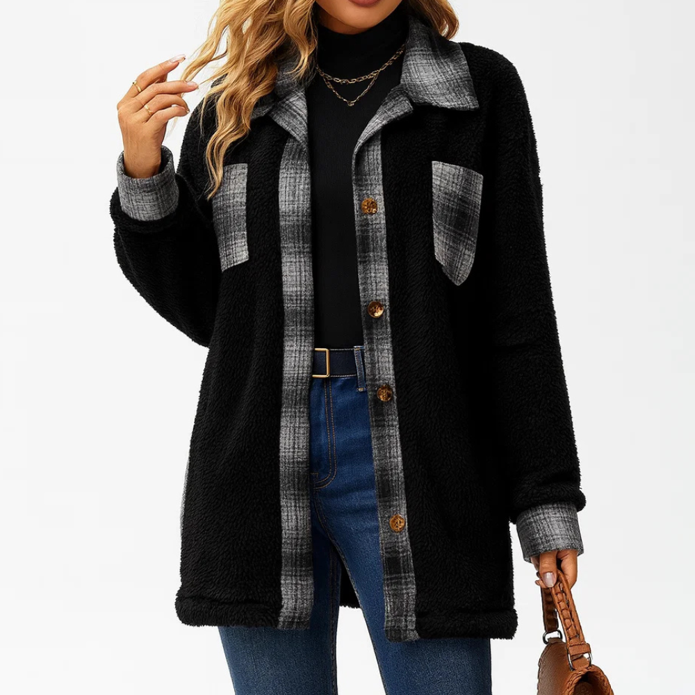 Women's Velvet Coat – Luxurious Comfort and Style.