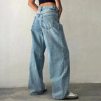 High-Waisted Wide-Leg Jeans for Effortless Style