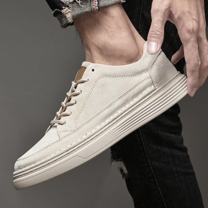 Men's Leather Navarro Shoes - Stylish and Durable Footwear-MODAUTLET