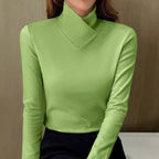 Women's Effortless Elegance Blouse Green
