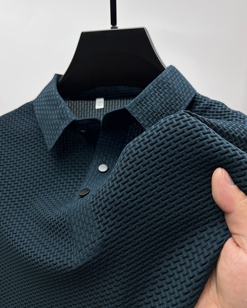 Men's Casual Structured Polo Shirt for Everyday Wear