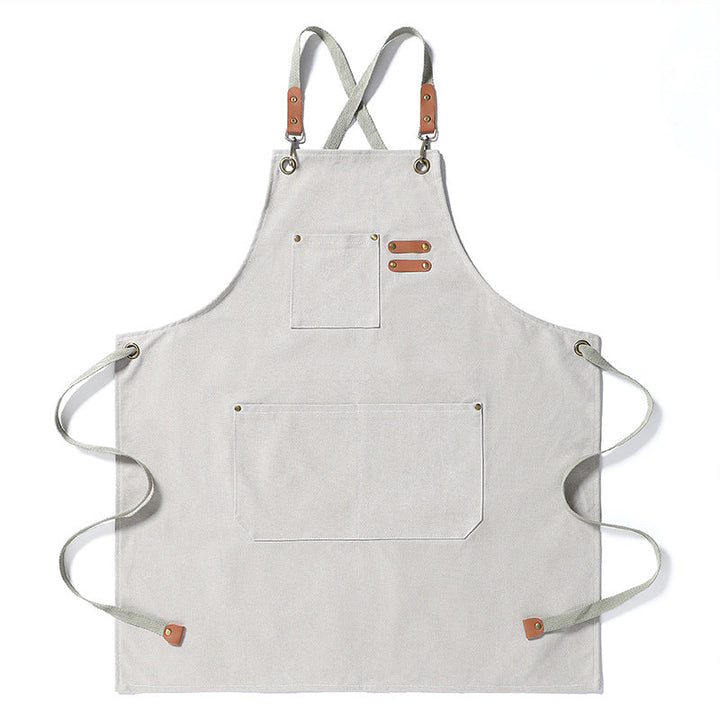 Men's Durable Stain-Resistant Canvas Work Apron